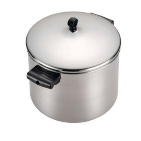 Farberware 8-Quart Classic Series Stainless Steel Stockpot with Lid, Silver