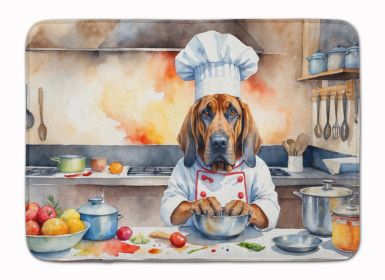 Bloodhound The Chef Memory Foam Kitchen Mat Machine Washable Anti-Fatigue Mat Cushion Comfort Bath Mat or Kitchen Rug