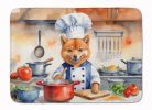 Finnish Spitz The Chef Memory Foam Kitchen Mat Machine Washable Anti-Fatigue Mat Cushion Comfort Bath Mat or Kitchen Rug