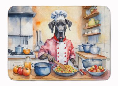 Great Dane The Chef Memory Foam Kitchen Mat Machine Washable Anti-Fatigue Mat Cushion Comfort Bath Mat or Kitchen Rug