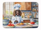 American Water Spaniel The Chef Memory Foam Kitchen Mat Machine Washable Anti-Fatigue Mat Cushion Comfort Bath Mat or Kitchen Rug