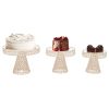 3-Tier Cupcake Stand Cake Dessert Wedding Event Party Display Plate Tower Golden